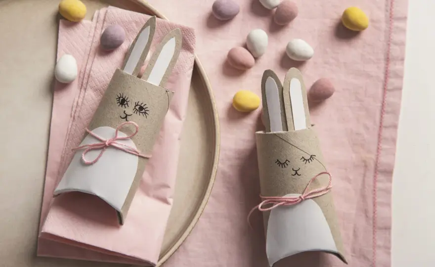 Jak zrobić króliczka z rolki papieru? Prosty DIY dla dzieci