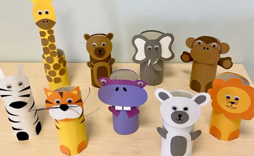 Zwierzęta z rolek papieru: Proste DIY dla dzieci i ekologiczna zabawa