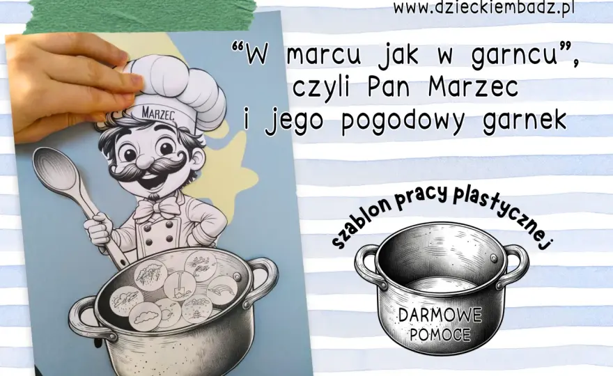 Marcowy garnek: darmowe szablony i inspiracje do druku