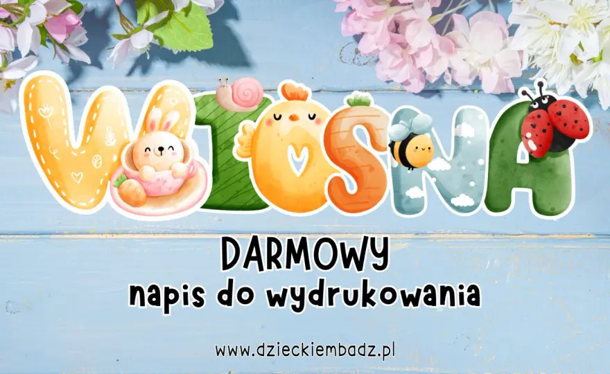 Darmowe szablony kwiatów wiosennych do druku wycinaj i twórz!