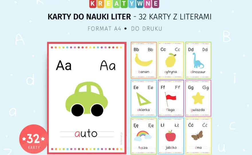 Karty do nauki liter: Praktyczny przewodnik i zabawy dla dzieci