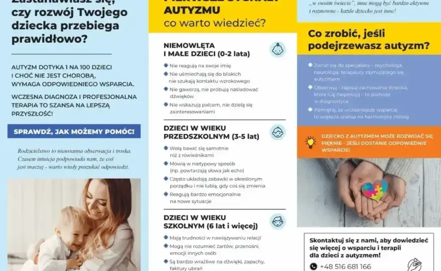 Autyzm u dziecka - jak rozpoznać i wspierać na co dzień?