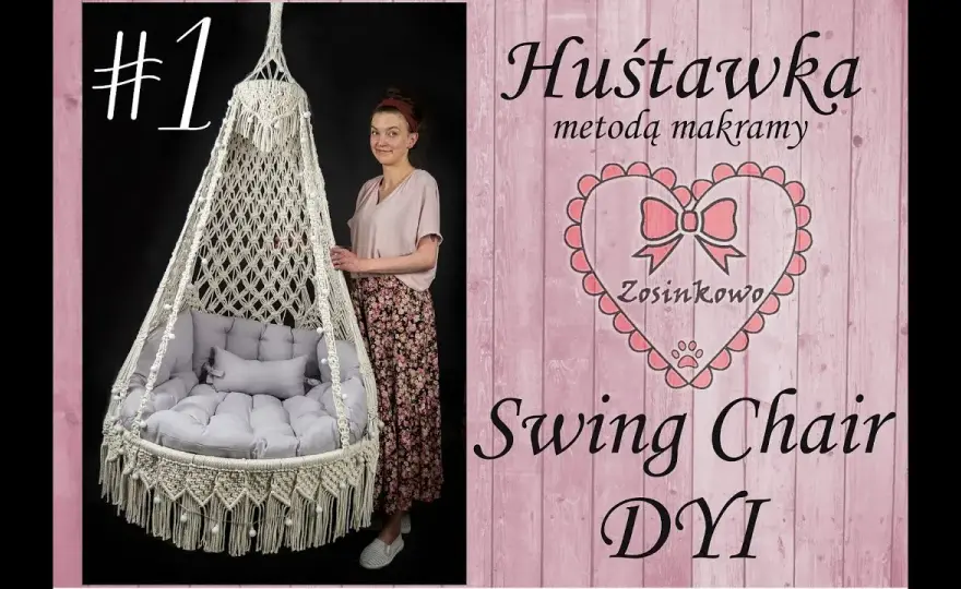 Huśtawka z makramy DIY: Stwórz ją krok po kroku!
