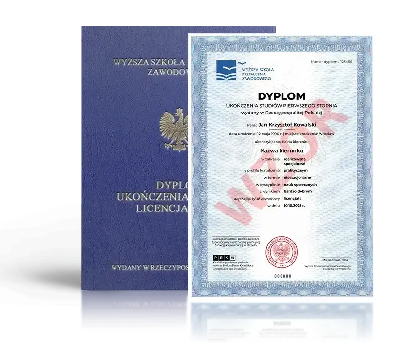 dyplom studia pedagogiczne